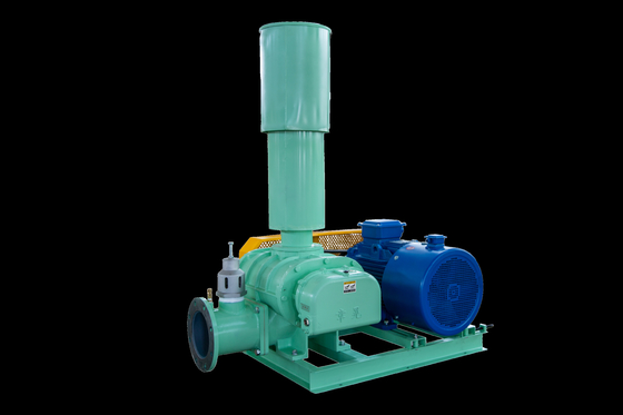 50 χιλιοστών Twin Lobe Roots Blower Δυνατότητα με 9,8-196kpa Boost 0-80.C Περιοχή θερμοκρασίας
