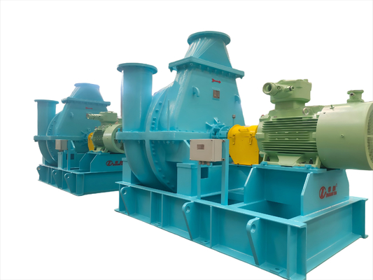 11-5500KW Πολυβάθμιος φυσητήρας φυγόκεντρου για βιομηχανική κίνηση και έλεγχο αέρα